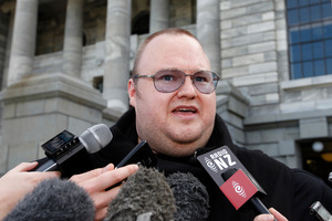 Kim Dotcom. Photo / Mark Mitchell