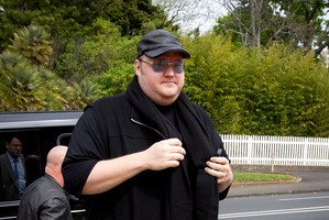 Kim Dotcom. Photo / Sarah Ivey