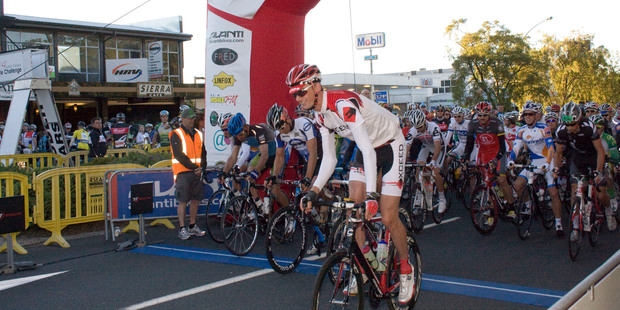 Now in its 36th year, the Lake Taupo Cycle Challenge is expected to attract about 10,000 cyclists - plus 15,000 supporters - to the town. Photo / Jessica Kate Williamson