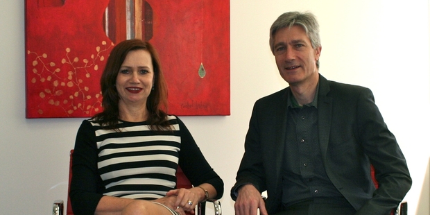 Michelle Deery and John Courtney founded Shortland Management 12 years ago. Photo / Supplied