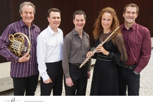 Zephyr, left to right, are Ed Allen, Philip Green, Robert Orr, Bridget Douglas and Robert Weeks. Photo / Robert Catto