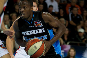 Auckland is not exactly where Cedric Jackson hoped he would be right now, but now he is here, he intends to make the most of it. Photo / Sarah Ivey