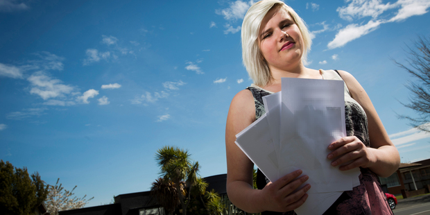 Mikayla Ziebe, 16, is certain of her claim. Photo / John Cowpland