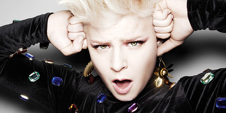 Robyn performed like she was playing to 10,000 fans at Auckland's intimate Powerstation venue. Photo / Supplied