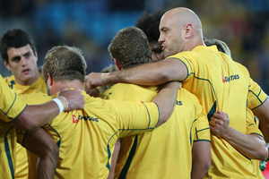 The Wallabies got out of jail in their first Rugby Championship meeting against Argentina last month. Photo / Getty Images