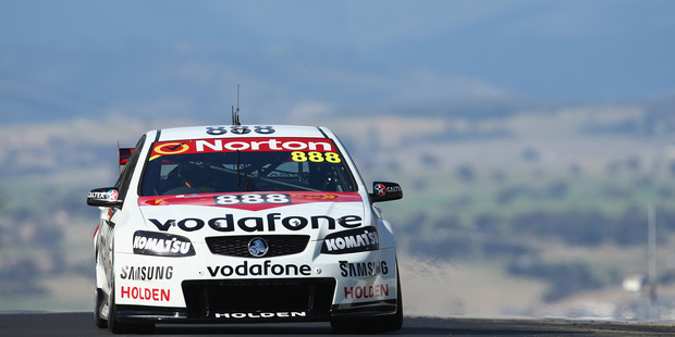 Craig Lowndes during qualifying for the Bathurst 1000. Photo / Getty Images