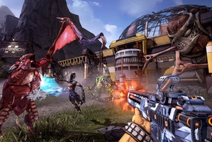Borderlands 2 brings back the bullet storm of the original, but with more guns. Lots more guns. Photo / Supplied