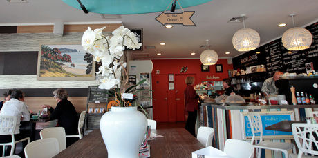 Bucklands Espresso Lounge prides itself on fresh food 'made with love'. Photo / Michael Craig
