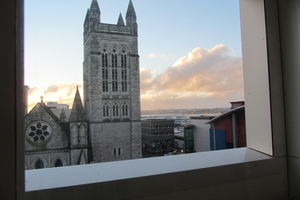 View from apartment 9B, Hampton Court apartments, 182 Federal St. Photo / Supplied