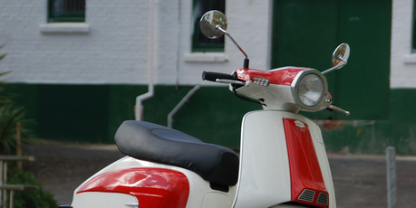 Lambretta LM125. Photo / Jacqui Madelin