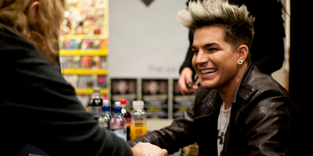 Adam Lambert is blazing a trail for gay musicians in the US. Photo /Dean Purcell