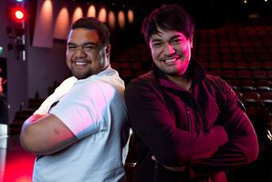 Pene (left) and Amitai Pati are raising cash so they can study opera in Wales. Picture / Simon Baker