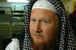 Former cage fighter Morten Storm described himself as a "holy warrior". Photo / Supplied