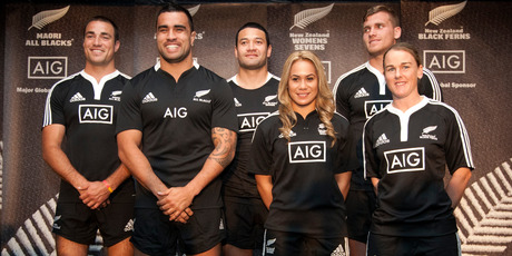 Jerseys for the Maori All Blacks, All Blacks, sevens, women's sevens, under-20 men and Black Ferns. Photo / Natalie Slade Jerseys for the Maori All Blacks, All Blacks, sevens, women's sevens, under-20 men and Black Ferns. Photo / Natalie Slade