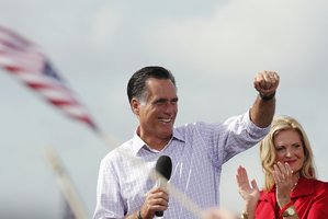 Republican presidential candidate, former Massachusetts Gov. Mitt Romney. Photo / Scott Iskowitz