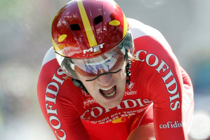Bradley Wiggins of England. Photo / Chirstophe Ena