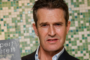 Rupert Everett at the launch of his new book Vanished Years. The actor experiments with anti-ageing treatments.Photo / AP