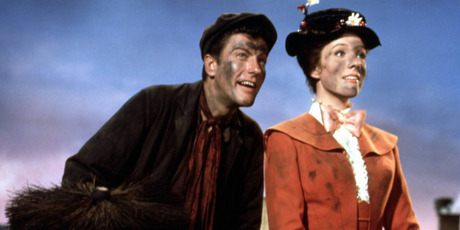 Julie Andrews and Dick Van Dyke in the original smash hit. Photo /