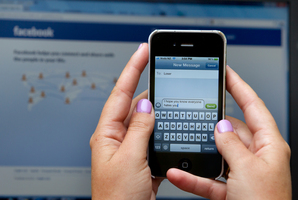 Common mediums of modern bullying are via text and Social Networking sites. Photo / Brett Phibbs