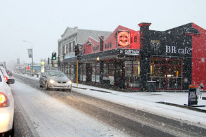 Lincoln Road in Addington. Photo / Geoff Sloan
