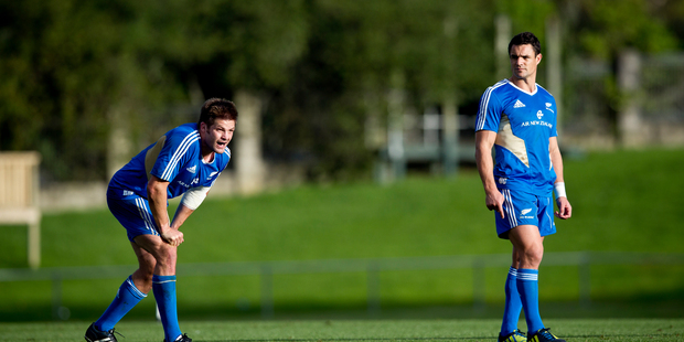 Richie McCaw says he would have revised his own options had Dan Carter gone. Photo / Dean Purcell
