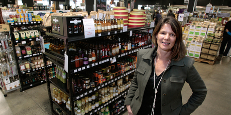 Janene Draper, who founded Farro Fresh Food with her husband James. Photo / Brett Phibbs.