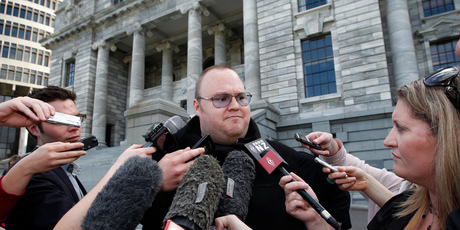 TVNZ has been left behind in the coverage of the Kim Dotcom saga. Photo / Mark Mitchell
