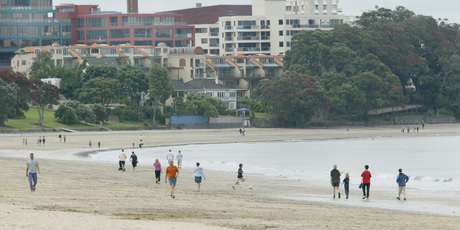Auckland Council wants to enhance the Takapuna beachfront and says options are still being discussed.