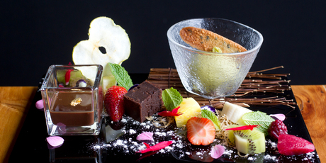 Betsubara dessert at Cocoro. Photo / Richard Robinson