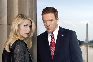Post 9/11 metaphor: The two aggravating stars of Homeland, Claire Danes (Carrie Mathison) and Damian Lewis (Nicholas Brody). Photo / Supplied