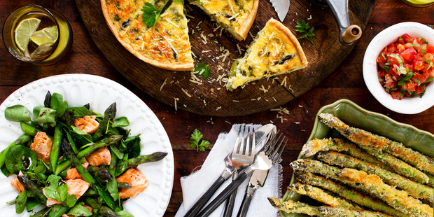 Asparagus is a versatile vegetable that can be cooked in a variety of ways. Photo / Babiche Martens