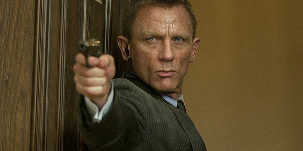 Daniel Craig portrays James Bond in the latest film about the super spy, Skyfall. Photo / Supplied