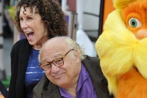 Danny De Vito and wife actress Rhea Perlman at the premiere of Dr.Seuss' "The Lorax" at Universal Studios Hollywood in February. The pair are separating. Photo / AFP