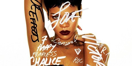 Rihanna has revealed the artwork for her new album, Unapologetic. Photo / Supplied