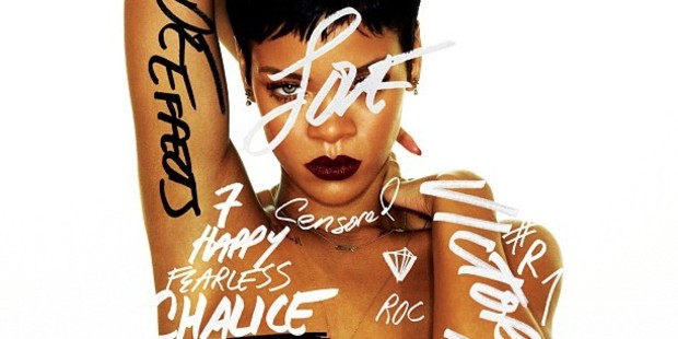 Rihanna has revealed the artwork for her new album, Unapologetic. Photo / Supplied