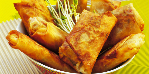 Today's spring rolls are worlds apart from their genesis in China. Photo / New Zealand Woman's Weekly