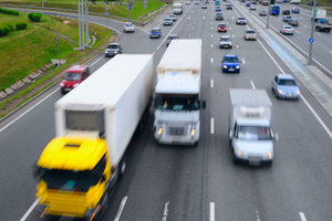 Slow vehicles at the front of queues on the highway are often trucks.Photo / Thinkstock