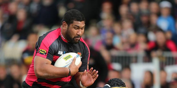 Paea Fa'anunu of Canterbury. Photo / Getty Images