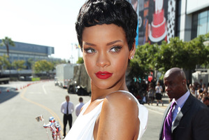 Rihanna will help launch the Christmas lights in London this year. Photo / AP