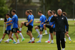 New Zealand Football's awaiting a directive from FIFA about the All Whites' yellow card situation for the remainder of World Cup qualifying. Photo / Getty Images.