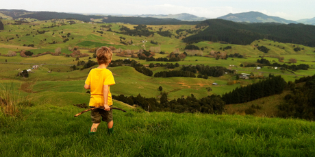 A farm stay in the Kaipara district can give the family a taste of rural life. Photo / Supplied