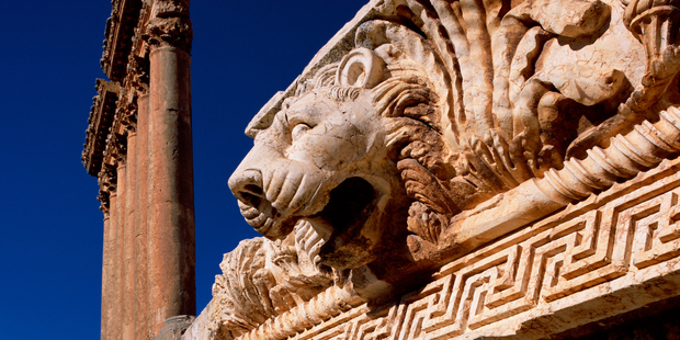 The Temple of Jupiter is an impressive ruin. Photo / Getty Images