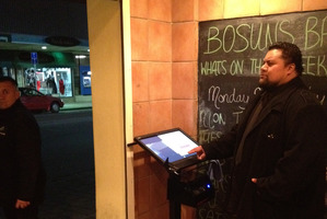 The Prospect of Howick bar uses an ID scanner to identify underage drinkers. Photo / Supplied