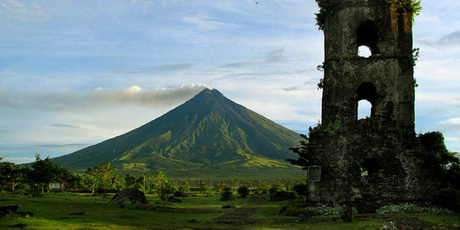 Mt Mayon's symmetrical cone invites energetic climbers. Photo / Supplied