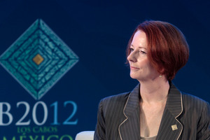 Australia's Prime Minister Julia Gillard has put up with a lot. Photo / AP