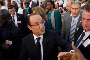 French President Francois Hollande vowed to step up security measures for the Jewish community in France. Photo / AP