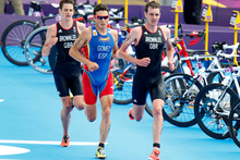 London's Olympic course was tailor-made for the Brownlee brothers. Photo / Mark Mitchell