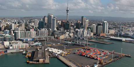 The most controversial proposal is bringing the council's 100 per cent shareholding in Ports of Auckland inhouse under a yet-to-be-defined governance mechanism. Photo / Brett Phibbs