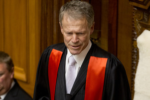 The Speaker, Lockwood Smith. Photo / Mark Mitchell