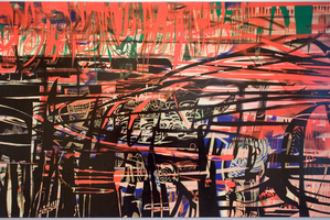 Bombshell by Glen Wolfgramm at Orex Art Gallery. Photo / Paul Estcourt
